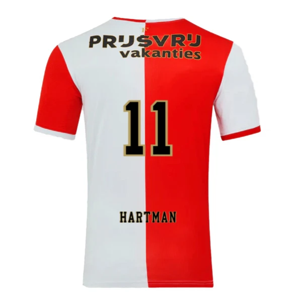 Camiseta Feyenoord Rotterdam Hartman 11 Niños 1ª Equipación 25/26