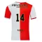 Camiseta Feyenoord Rotterdam Paixao 14 Hombre 1ª Equipación 25/26