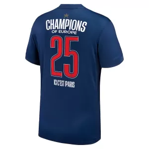 Camiseta Paris Saint-Germain 1 Star Champions of Europe Hombre 1ª Equipación 24/25