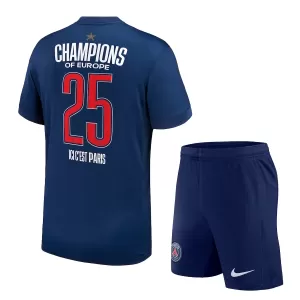 Camiseta Paris Saint-Germain 1 Star Champions of Europe Niños 1ª Equipación 24/25