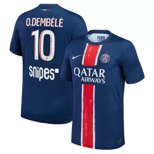 Camiseta Paris Saint-Germain 1 Star Ousmane Dembélé 10 Hombre 1ª Equipación 24/25