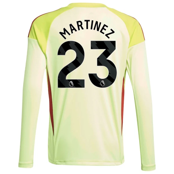 Camiseta Portero Aston Villa Emiliano Martínez 23 Hombre 25/26 Manga Larga