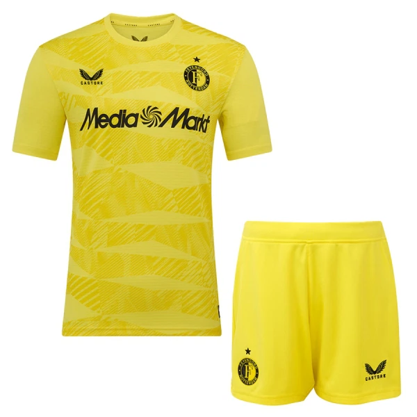 Camiseta Portero Feyenoord Rotterdam Niños 25/26 Amarillo Camiseta Portero Feyenoord Rotterdam Niños 25/26 Amarillo