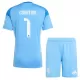 Camiseta Portero Real Madrid Thibaut Courtois 1 Niños 25/26 Camiseta Portero Real Madrid Thibaut Courtois 1 Niños 25/26