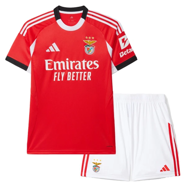 Camiseta SL Benfica Niños 1ª Equipación 25/26 Camiseta SL Benfica Niños 1ª Equipación 25/26