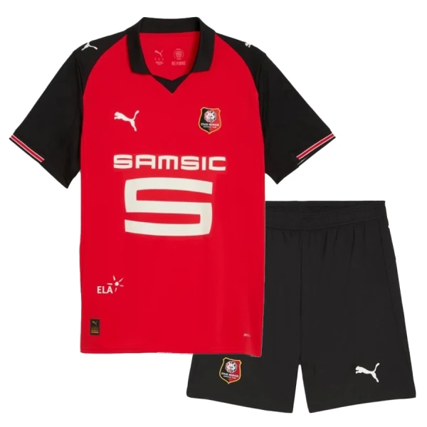 Camiseta Stade Rennais Niños 1ª Equipación 25/26 Camiseta Stade Rennais Niños 1ª Equipación 25/26
