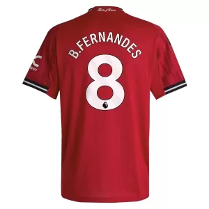 Camiseta Manchester United Bruno Fernandes 8 Hombre 1ª Equipación 25/26