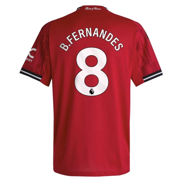 Camiseta Manchester United Bruno Fernandes 8 Hombre 1ª Equipación 25/26 Camiseta Manchester United Bruno Fernandes 8 Hombre 1ª Equipación 25/26