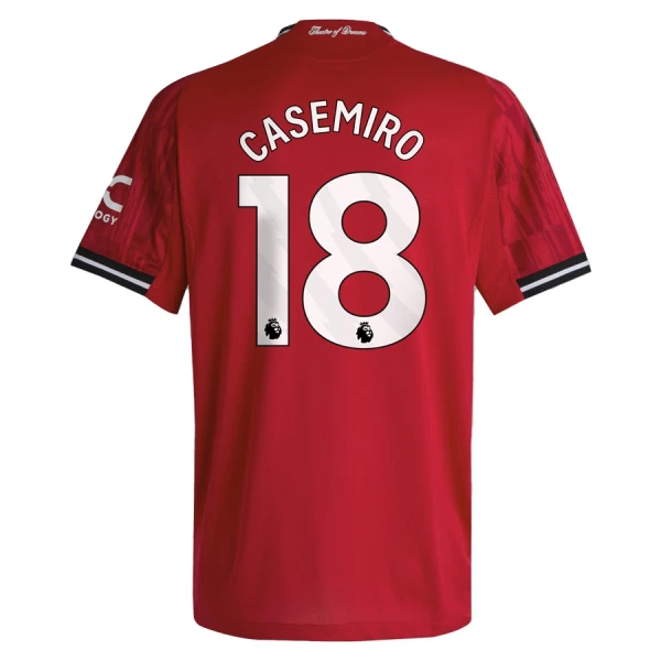 Camiseta Manchester United Casemiro 18 Hombre 1ª Equipación 25/26 Camiseta Manchester United Casemiro 18 Hombre 1ª Equipación 25/26