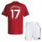 Camiseta Manchester United Garnacho 17 Niños 1ª Equipación 25/26