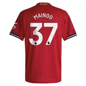 Camiseta Manchester United Kobbie Mainoo 37 Hombre 1ª Equipación 25/26