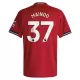 Camiseta Manchester United Kobbie Mainoo 37 Hombre 1ª Equipación 25/26 Camiseta Manchester United Kobbie Mainoo 37 Hombre 1ª Equipación 25/26