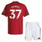 Camiseta Manchester United Kobbie Mainoo 37 Niños 1ª Equipación 25/26