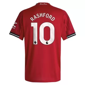 Camiseta Manchester United Marcus Rashford 10 Hombre 1ª Equipación 25/26