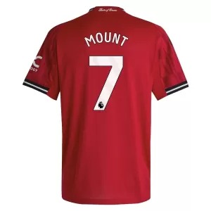 Camiseta Manchester United Mason Mount 7 Hombre 1ª Equipación 25/26