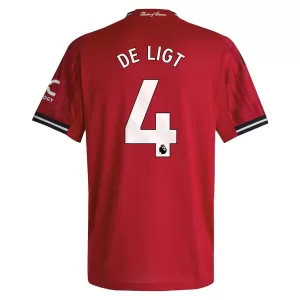 Camiseta Manchester United Matthijs de Ligt 4 Hombre 1ª Equipación 25/26
