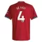 Camiseta Manchester United Matthijs de Ligt 4 Hombre 1ª Equipación 25/26