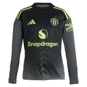 Camiseta Portero Manchester United Hombre 1ª Equipación 25/26 Manga Larga