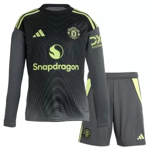 Camiseta Portero Manchester United Niños 1ª Equipación 25/26 Manga Larga