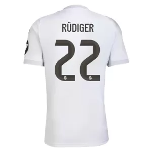 Camiseta Real Madrid Antonio Rüdiger 22 Hombre 1ª Equipación 25/26