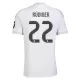 Camiseta Real Madrid Antonio Rüdiger 22 Hombre 1ª Equipación 25/26 Camiseta Real Madrid Antonio Rüdiger 22 Hombre 1ª Equipación 25/26