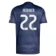 Camiseta Real Madrid Antonio Rüdiger 22 Hombre 2ª Equipación 25/26 Camiseta Real Madrid Antonio Rüdiger 22 Hombre 2ª Equipación 25/26