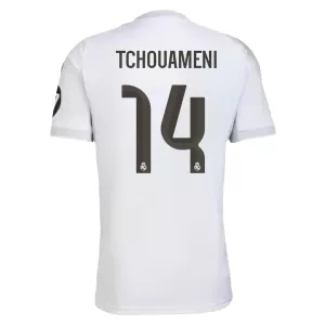 Camiseta Real Madrid Aurélien Tchouaméni 14 Hombre 1ª Equipación 25/26 Camiseta Real Madrid Aurélien Tchouaméni 14 Hombre 1ª Equipación 25/26