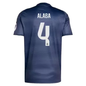 Camiseta Real Madrid David Alaba 4 Hombre 2ª Equipación 25/26