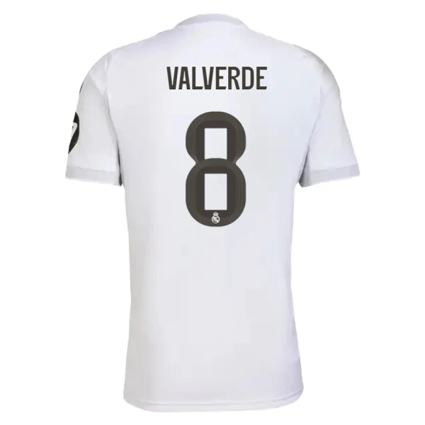 Camiseta Real Madrid Federico Valverde 8 Hombre 1ª Equipación 25/26 Camiseta Real Madrid Federico Valverde 8 Hombre 1ª Equipación 25/26