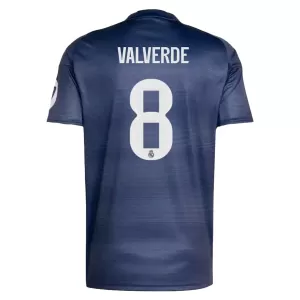 Camiseta Real Madrid Federico Valverde 8 Hombre 2ª Equipación 25/26