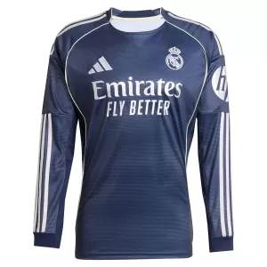 Camiseta Real Madrid Hombre 2ª Equipación 25/26 Manga Larga