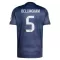 Camiseta Real Madrid Jude Bellingham 5 Hombre 2ª Equipación 25/26