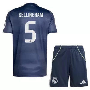 Camiseta Real Madrid Jude Bellingham 5 Niños 2ª Equipación 25/26 Camiseta Real Madrid Jude Bellingham 5 Niños 2ª Equipación 25/26