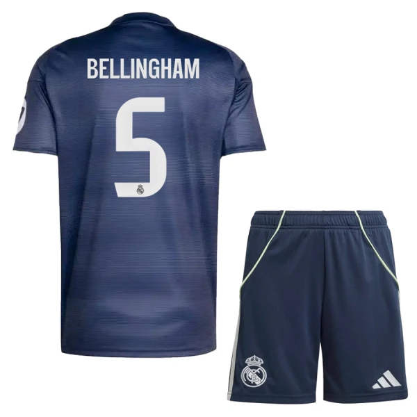 Camiseta Real Madrid Jude Bellingham 5 Niños 2ª Equipación 25/26 Camiseta Real Madrid Jude Bellingham 5 Niños 2ª Equipación 25/26