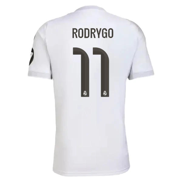 Camiseta Real Madrid Rodrygo Goes 11 Hombre 1ª Equipación 25/26 Camiseta Real Madrid Rodrygo Goes 11 Hombre 1ª Equipación 25/26