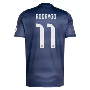 Camiseta Real Madrid Rodrygo Goes 11 Hombre 2ª Equipación 25/26