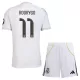 Camiseta Real Madrid Rodrygo Goes 11 Niños 1ª Equipación 25/26 Camiseta Real Madrid Rodrygo Goes 11 Niños 1ª Equipación 25/26