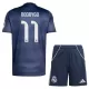 Camiseta Real Madrid Rodrygo Goes 11 Niños 2ª Equipación 25/26 Camiseta Real Madrid Rodrygo Goes 11 Niños 2ª Equipación 25/26