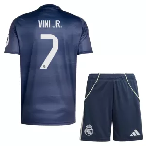 Camiseta Real Madrid Vinicius Junior 7 Niños 2ª Equipación 25/26 Camiseta Real Madrid Vinicius Junior 7 Niños 2ª Equipación 25/26