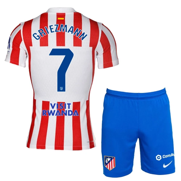 Camiseta Atlético Madrid Antoine Griezmann 7 Niños 1ª Equipación 25/26 Camiseta Atlético Madrid Antoine Griezmann 7 Niños 1ª Equipación 25/26