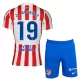Camiseta Atlético Madrid Julián Álvarez 19 Niños 1ª Equipación 25/26 Camiseta Atlético Madrid Julián Álvarez 19 Niños 1ª Equipación 25/26