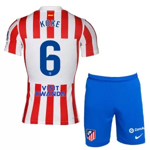 Camiseta Atlético Madrid Koke 6 Niños 1ª Equipación 25/26 Camiseta Atlético Madrid Koke 6 Niños 1ª Equipación 25/26