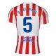 Camiseta Atlético Madrid Rodrigo de Paul 5 Hombre 1ª Equipación 25/26 Camiseta Atlético Madrid Rodrigo de Paul 5 Hombre 1ª Equipación 25/26