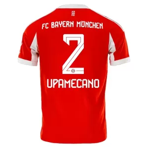 Camiseta FC Bayern Múnich Dayot Upamecano 2 Hombre 1ª Equipación 25/26