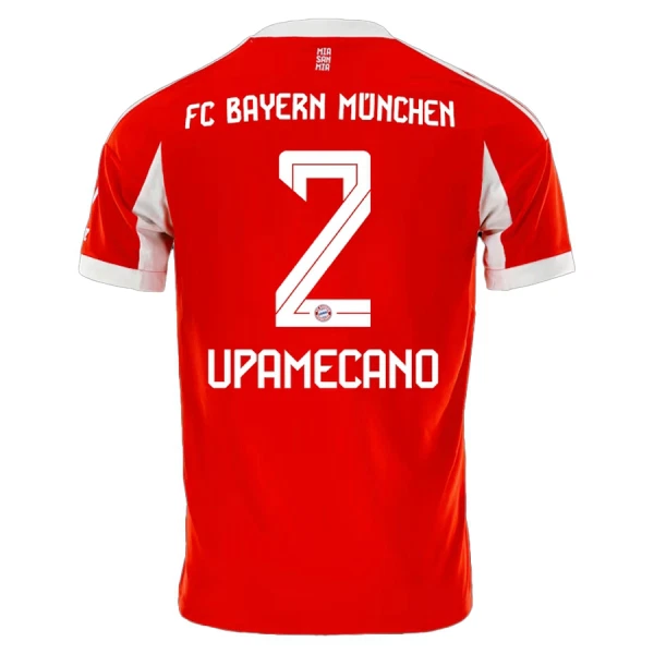 Camiseta FC Bayern Múnich Dayot Upamecano 2 Hombre 1ª Equipación 25/26 Camiseta FC Bayern Múnich Dayot Upamecano 2 Hombre 1ª Equipación 25/26