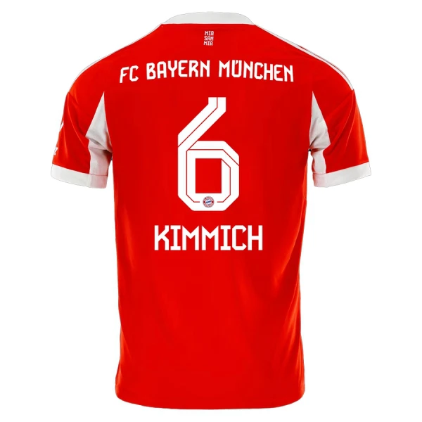 Camiseta FC Bayern Múnich Joshua Kimmich 6 Hombre 1ª Equipación 25/26 Camiseta FC Bayern Múnich Joshua Kimmich 6 Hombre 1ª Equipación 25/26