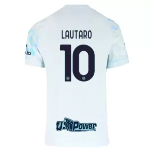 Camiseta Inter de Milán Lautaro Martínez 10 Niños 2ª Equipación 25/26
