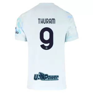 Camiseta Inter de Milán Thuram 9 Niños 2ª Equipación 25/26