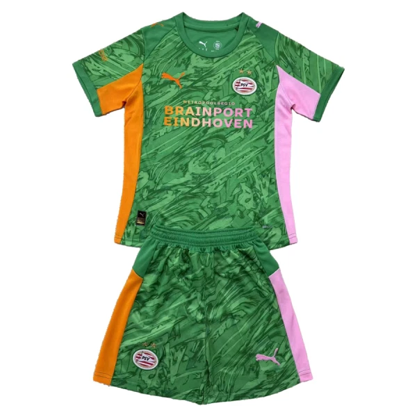 Camiseta Portero PSV Eindhoven Niños 25/26 Verde Camiseta Portero PSV Eindhoven Niños 25/26 Verde