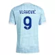 Camiseta Juventus Dušan Vlahovic 9 Hombre 2ª Equipación 25/26 Camiseta Juventus Dušan Vlahovic 9 Hombre 2ª Equipación 25/26